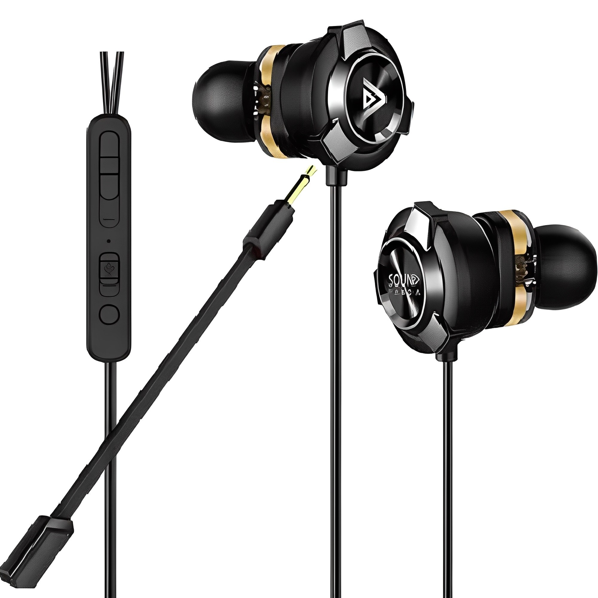 사운드판다 게이밍 유선이어폰, SPE-G9, 블랙 34,900원