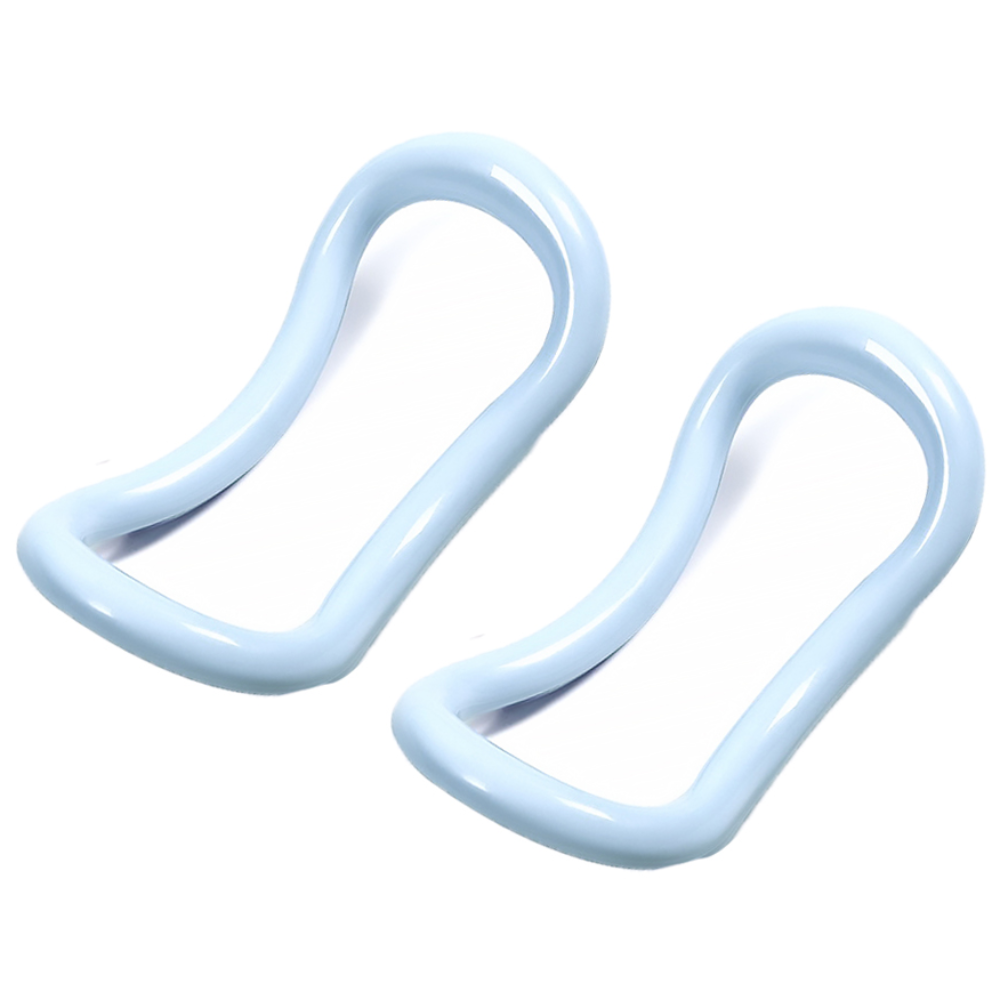 파스텔 릴렉스 요가링 소프트타입 종아리 마사지링, 2개, 스카이블루 5,390원