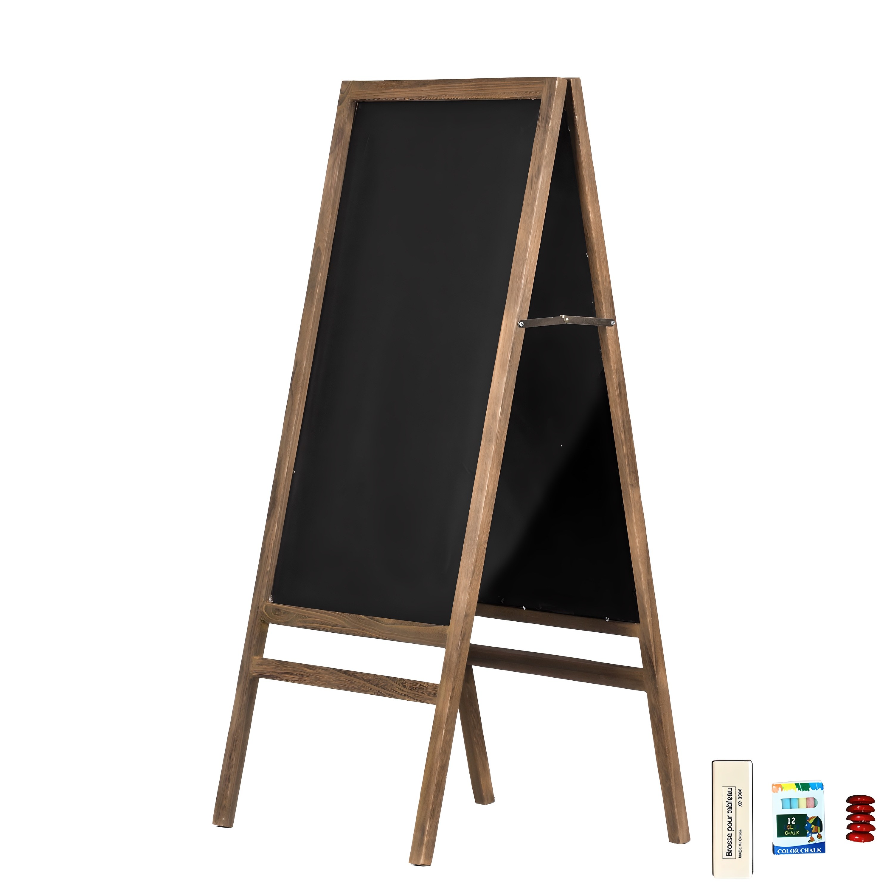 세우는간판 A형 양면 입간판 + 지우개 + 분필 12p + 자석 5p Tm_Deco, 브라운, 1세트 45,000원