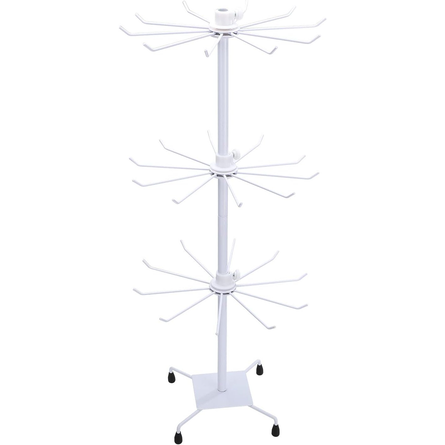 이동식 회전 진열대 악세사리 키링 스카프 걸이 3단 28,600원