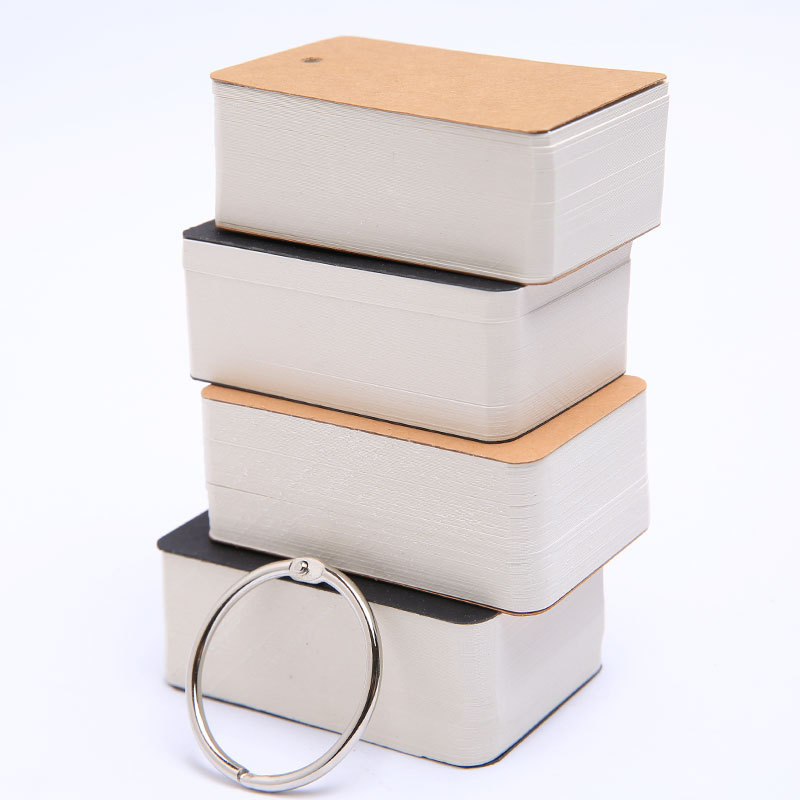 글리노 영어 중국어 일본어 외국어 암기 미니 카드 링 단어장 세트, 20개, 화이트 24,500원