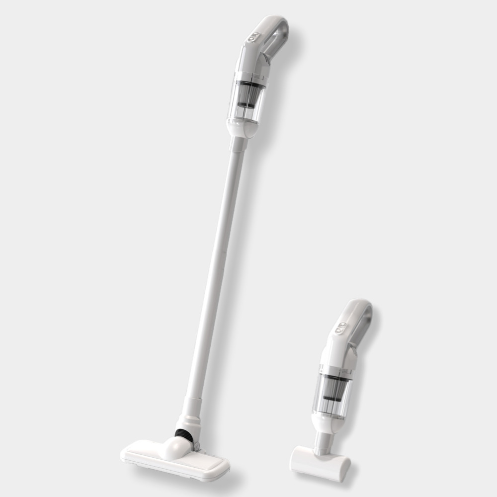 ROMIN 미니 BLDC 무선 청소기 차이슨 가성비 가벼운 원룸, 화이트, 현재가 44,900원