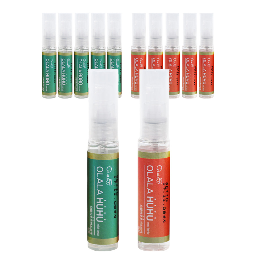 오랄라 후후 구강스프레이 민트 3p + 피치 3p 24,000원