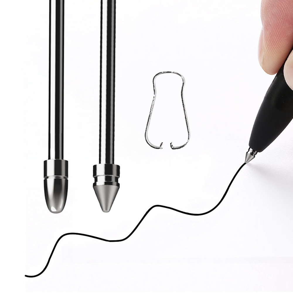 갤럭시탭 S펜 메탈 펜촉 반영구 S10 S9 S8 S7 플러스 FE 울트라 S6 라이트 lite 라미 모나미 호환, 실버 (세모 펜촉+둥근 펜촉), 1개 13,900원