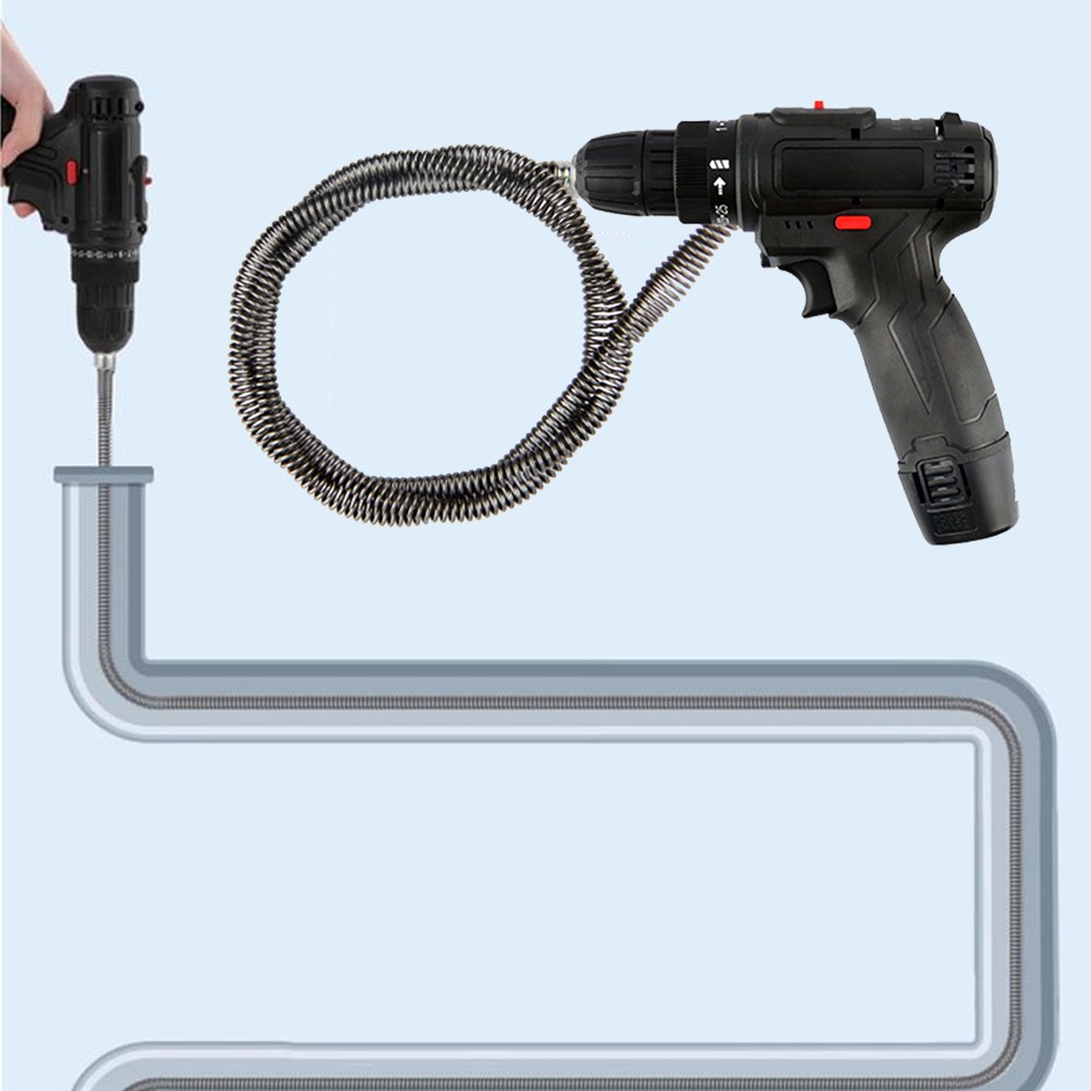 니즈웰 속시원한 막힌 하수구 배관 뚫어뻥 스프링 전동드릴용 14,900원
