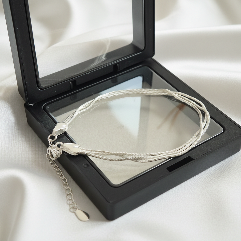 제이바바 레이어드 실버925 뱀줄 팔찌 10,700원