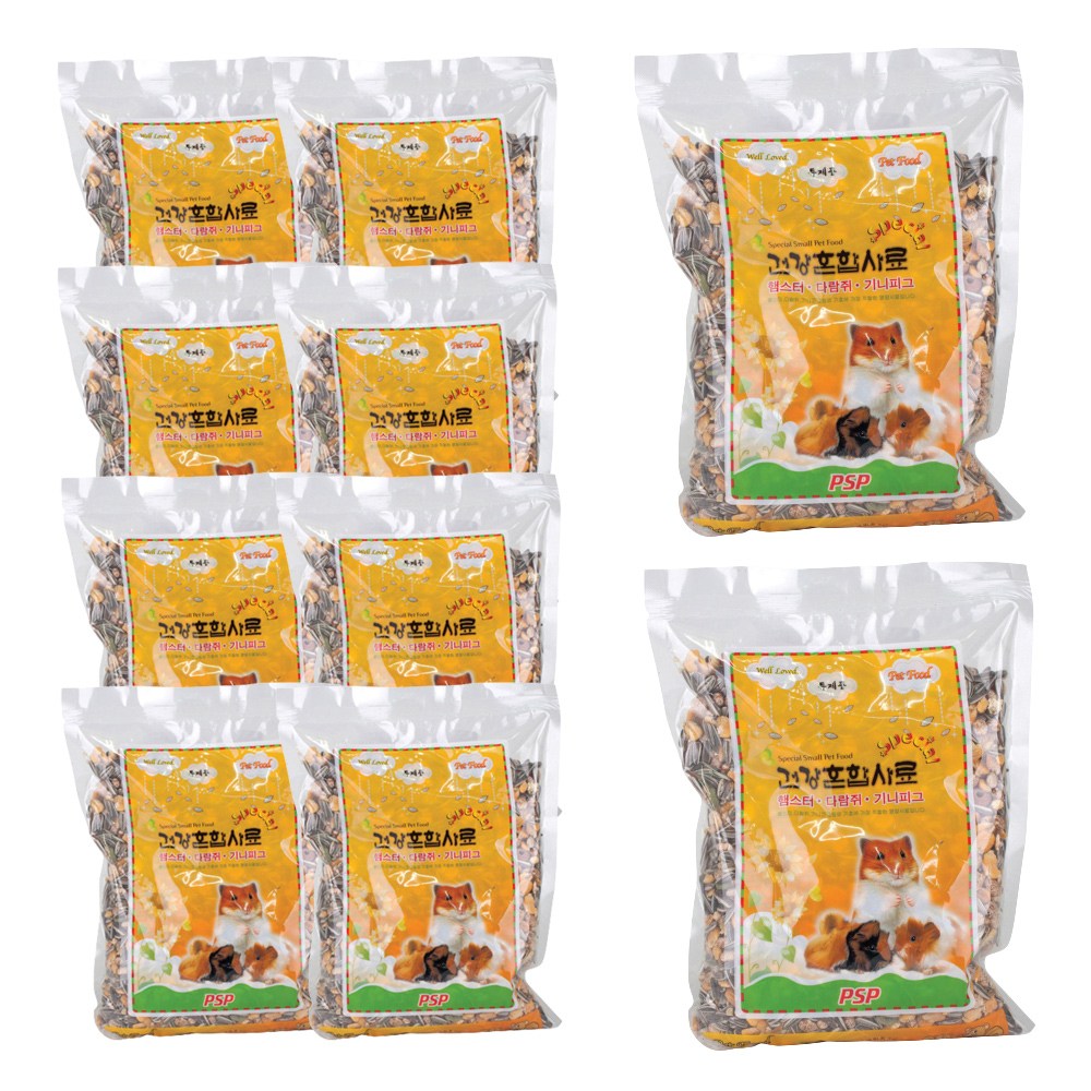 부산사료 스페셜 건강 혼합 햄스터 사료 14,800원