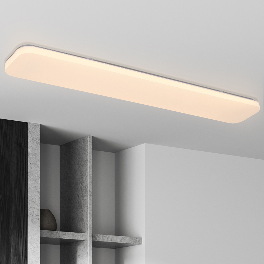 원하 플리커프리 삼색변환 밝기조절 LED 75W 폴슨에어 주방 천장등, 리모컨, 화이트 51,760원