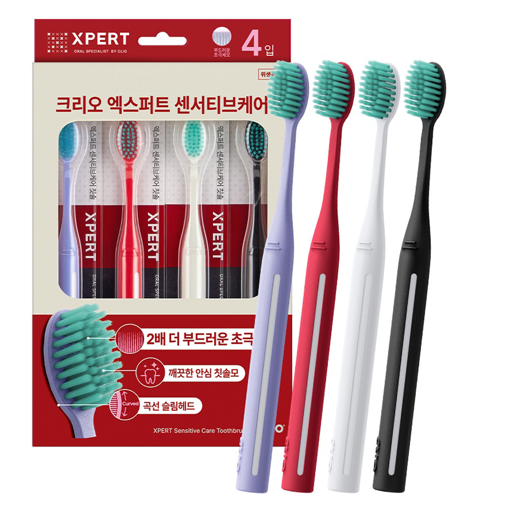 크리오 엑스퍼트 센서티브 잇몸케어 초극세모 칫솔 5,270원