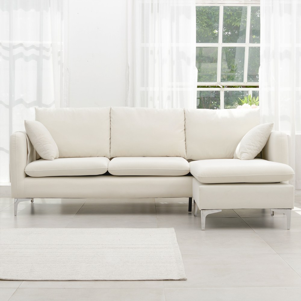 파로마 네오 토모 모듈 아쿠아텍스 패브릭 카우치 3인 소파, 아이보리 335,900원