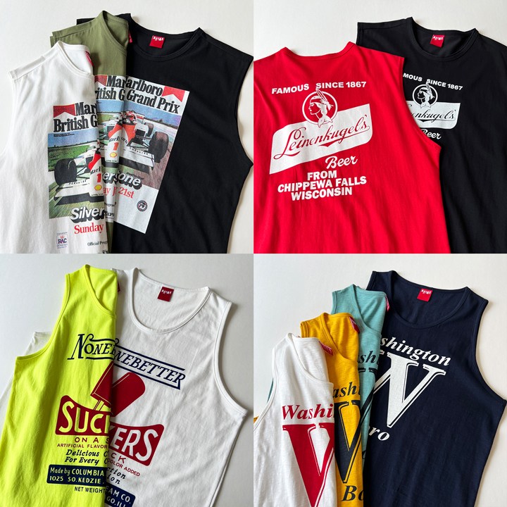 웨일즈 균일가! 여름 바캉스 시즌 특집 오버핏 박스 나시 모음 19,200원