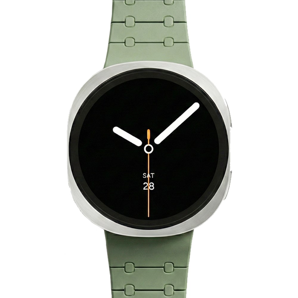 아이비온 갤럭시워치 초경량 마그네틱 실리콘 스트랩, 1개, 올리브 16,700원