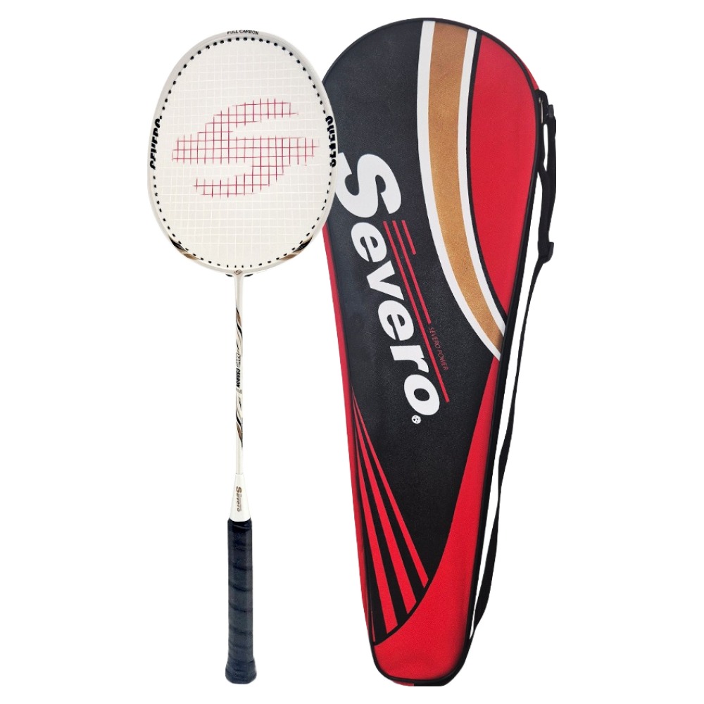 세베로 나노카본7 배드민턴 라켓 + 풀커버 화이트, 1개, 단일상품 15,900원