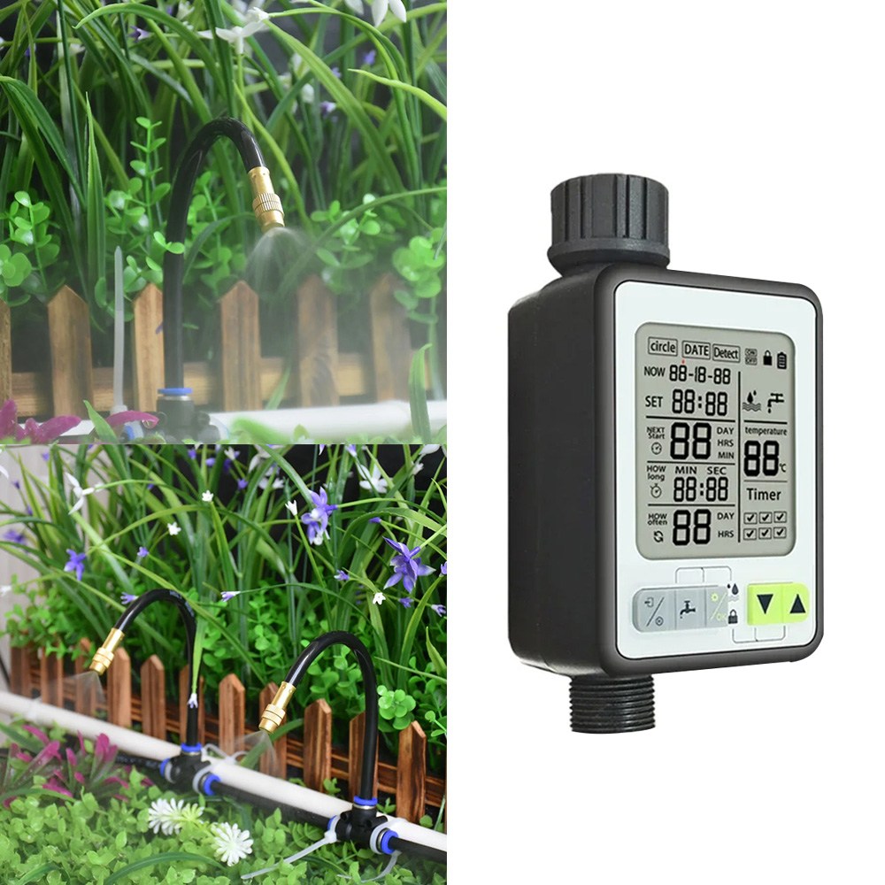 HK sell 프리쿨 자동 물주기 세트 각도 조절 미세 분사, 20P 세트(급수타이머 포함), 1개 78,600원