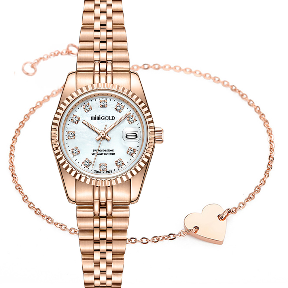 미니골드 메탈밴드 손목시계 WSB011 72,620원