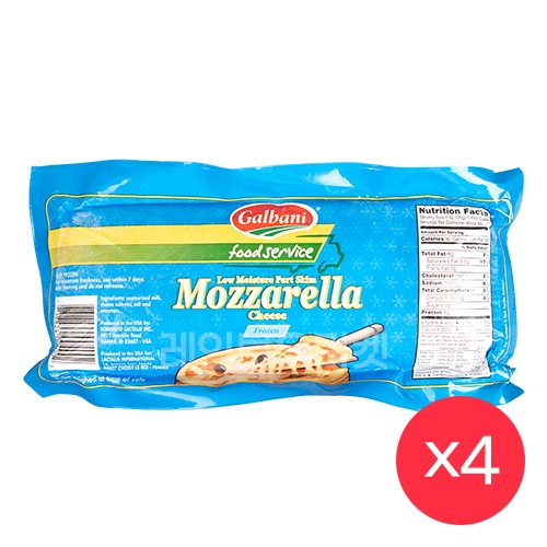 갈바니 모짜렐라 치즈블럭 2.27kg 냉동, 2.27kg, 4개 95,770원