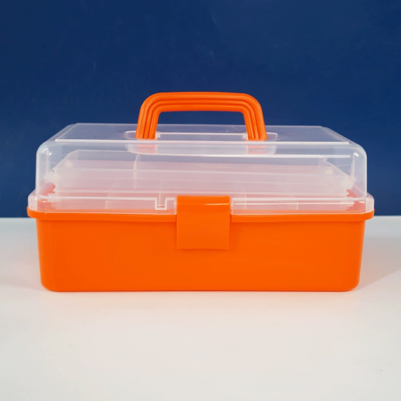 코히모 미술도구 정리 3단 다용도 화구박스 오렌지 5W0130 13,400원