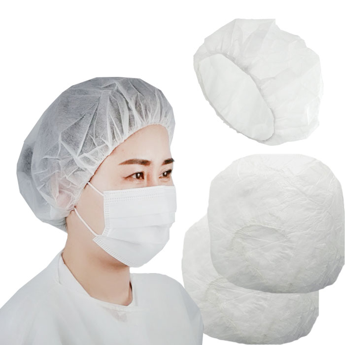 스카이 일회용 위생모 라운드캡 헤어캡 위생모자 200매 13,900원