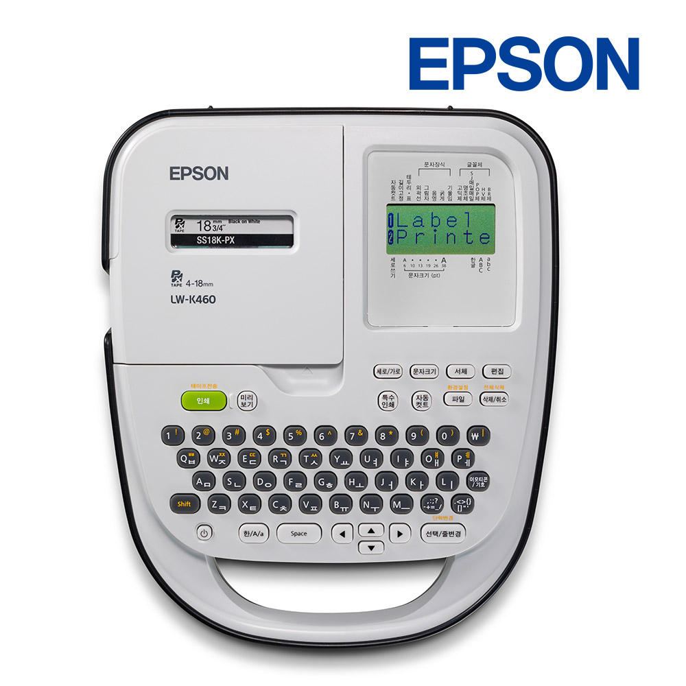 엡손 라벨프린터 LW-K460 라벨기 라벨테이프 자동컷팅 143,200원
