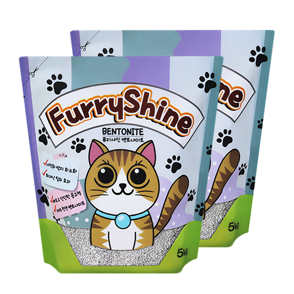 응고력 먼지없는 무향 고양이 모래 벤토나이트 10L 퓨리샤인 23,800원