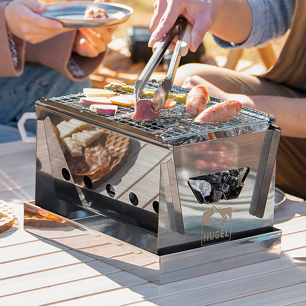휴겔 캠핑 휴대용 화로대 숯불 꼬치화로 야끼화로 90,000원