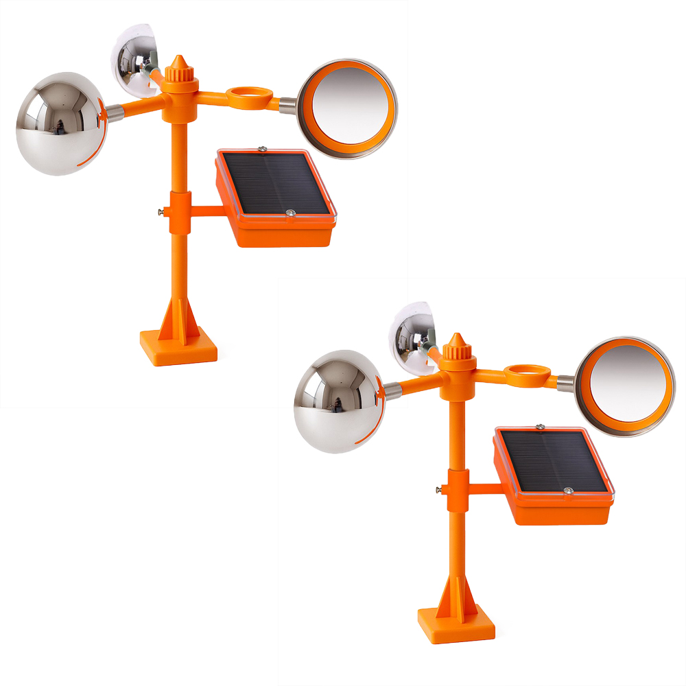 아띠꼴로 비둘기 까치 까마귀 조류 퇴치기 자석부착형바람개비+태양광경보기, 2세트 37,000원