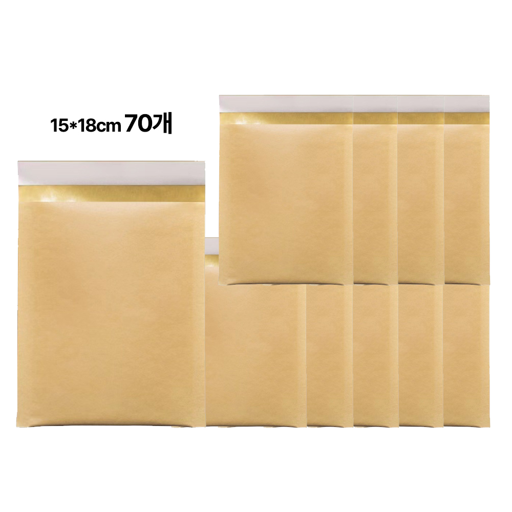 MMC 에어캡 포장봉투 크래프트지, 70개 8,470원