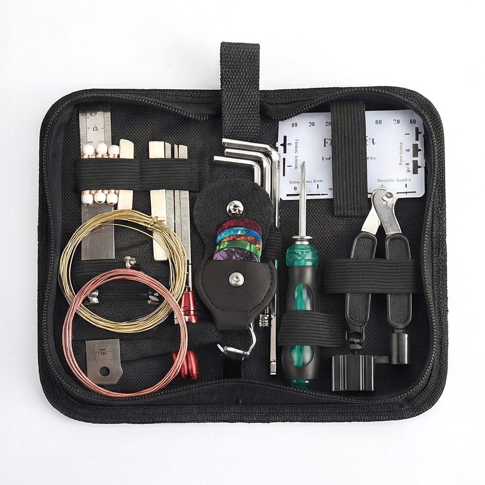 쿠몽 악기수리공구 기타줄교체 풀셋트, 1개 15,400원