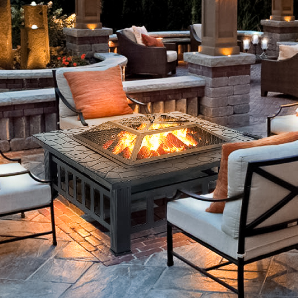 시나몬샵 스파크 스크린 메탈 테이블 화로대 124,950원