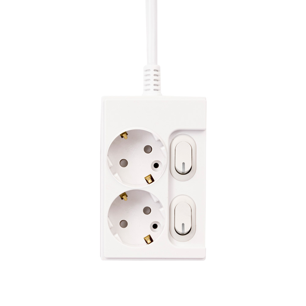 KD-TAP 국산 개별형 스위치 멀티탭 2구 고용량 콘센트 16A 안전 접지 8,410원