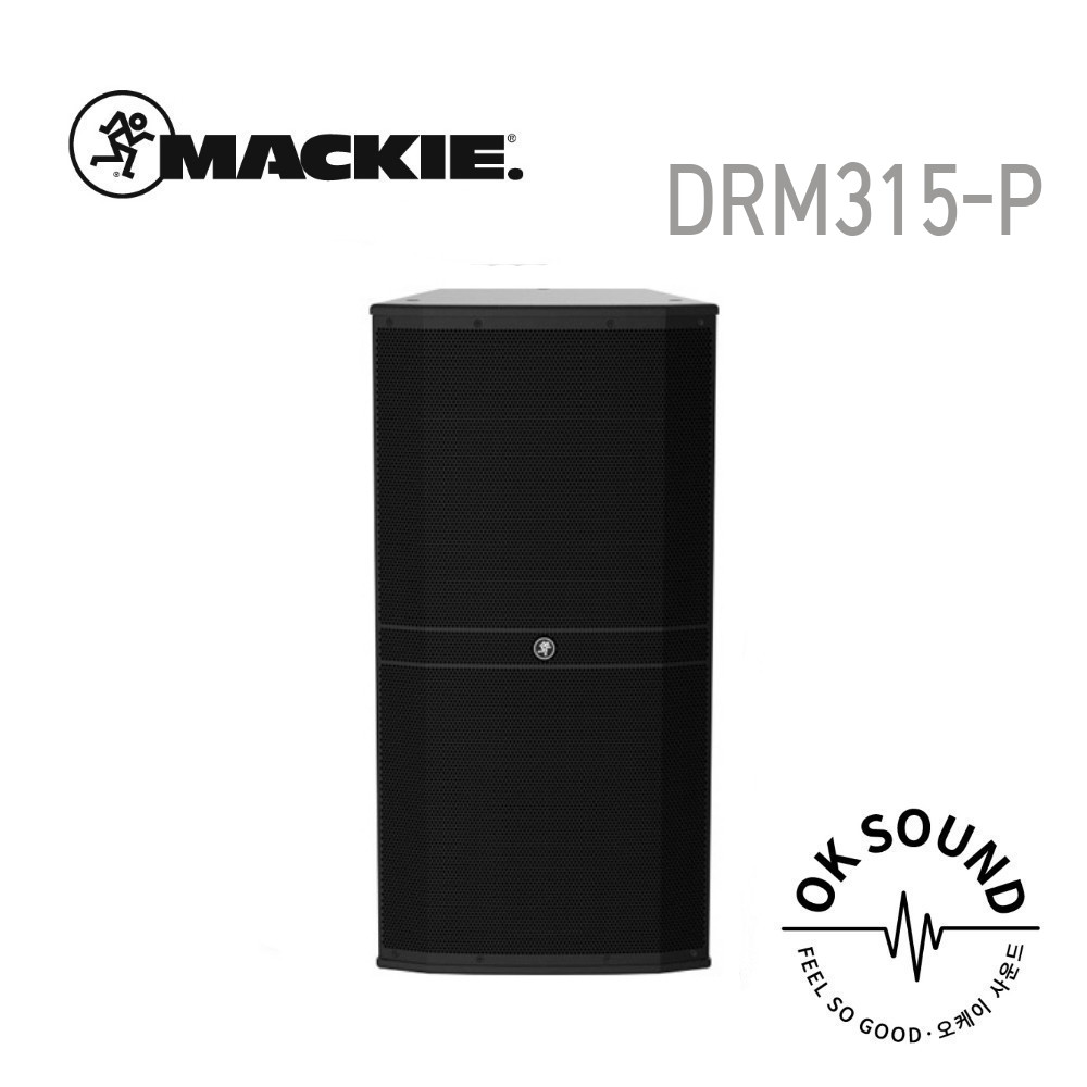 MACKIE 맥키 DRM315-P 패시브스피커 15인치 3웨이 1600W 고성능 라우드스피커 3,280,000원