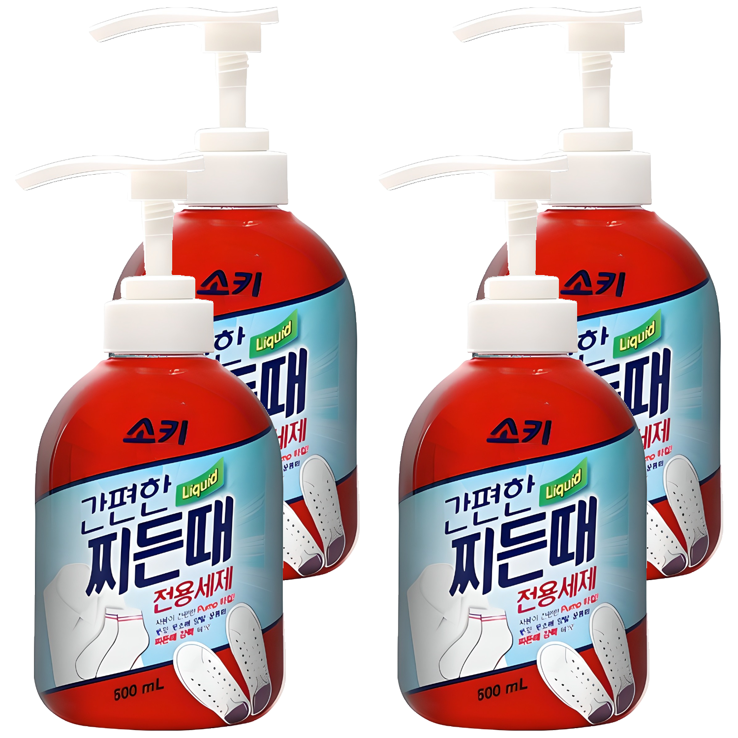 소키 간편한 찌든때 전용 세제, 500ml, 4개 12,490원