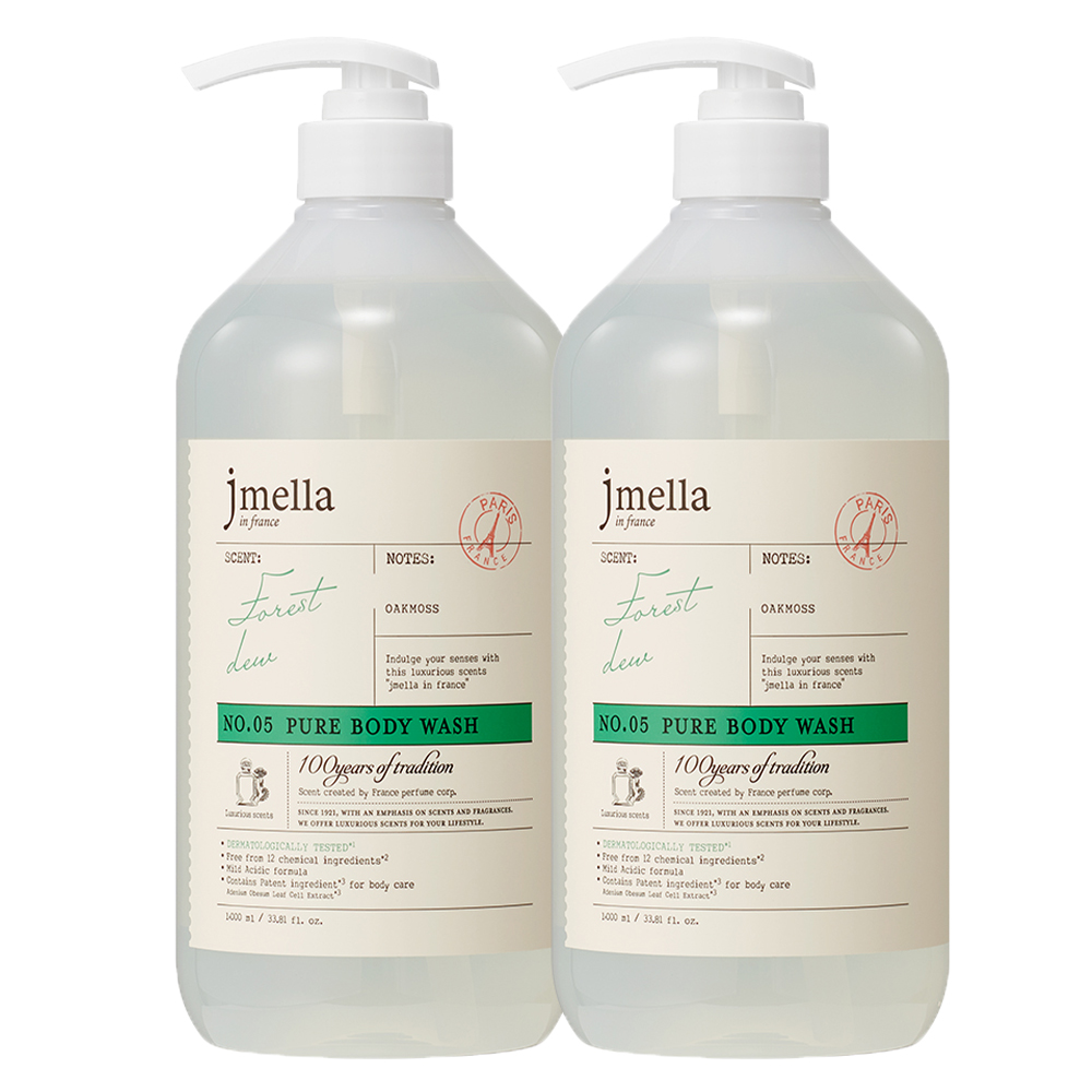 제이멜라 인 프랑스 퓨어 포레스트 듀 바디 워시, 2개, 1L 14,900원