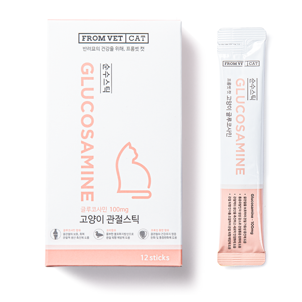 프롬벳 고양이 순수스틱 글루코사민 츄르 12g x 12p 24,000원
