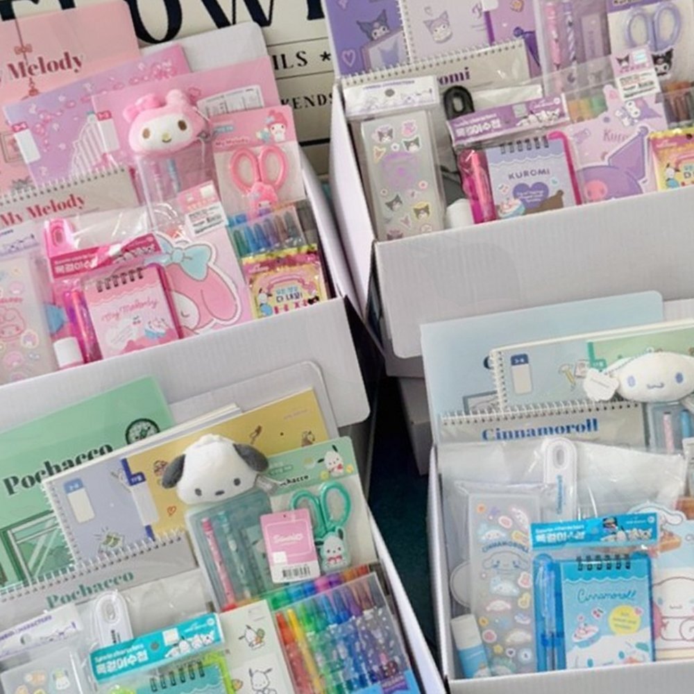 대용량 문구 구성 세트 캐릭터 굿즈 필기 준비 활용 20종 83,760원