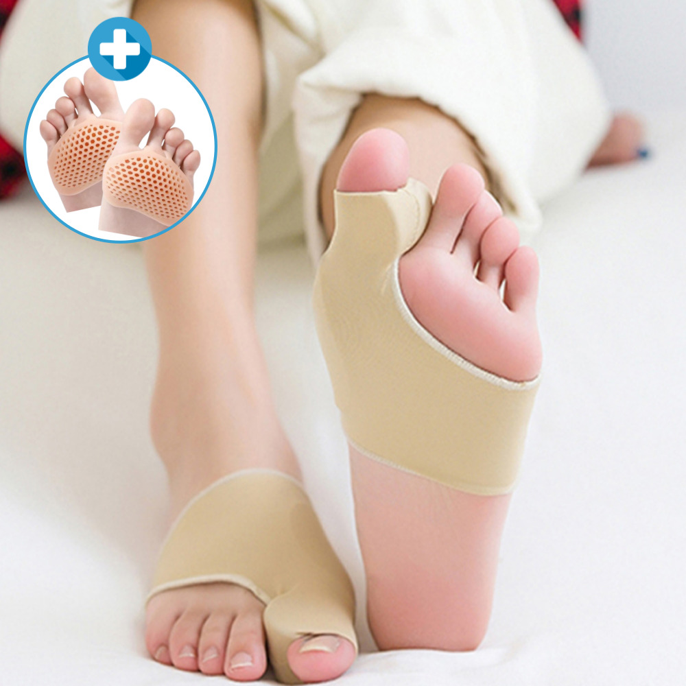 라비베레 의료기기 외출용 무지외반증 발가락 교정기 좌우 2p+발바닥보호대 2p 22,500원