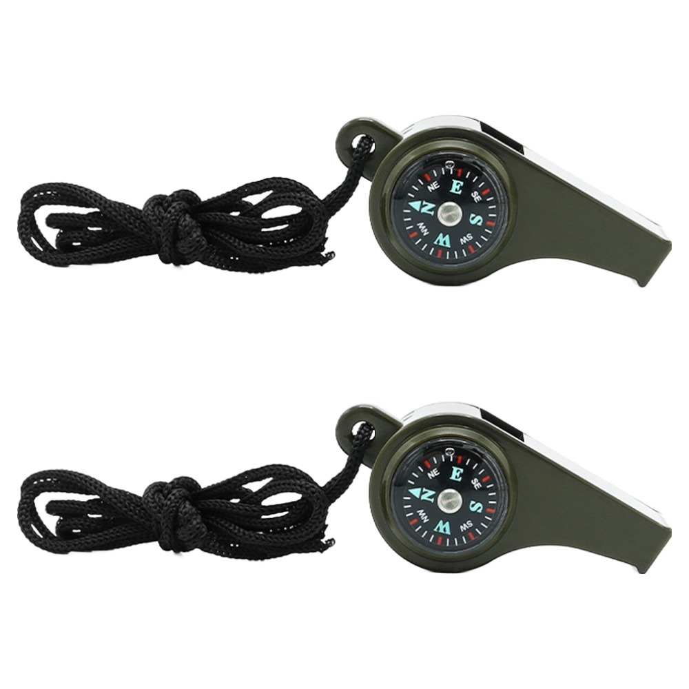 마샤투 캠핑 등산 비상용 호루라기 나침반 5,600원