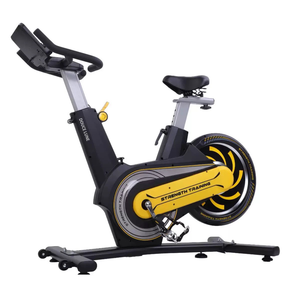 실내자전거 마그네틱 C-53 실내자전거 두스룬 스핀바이크 홈트 스피닝자전거 DOUCE LUNE, 블랙 267,900원