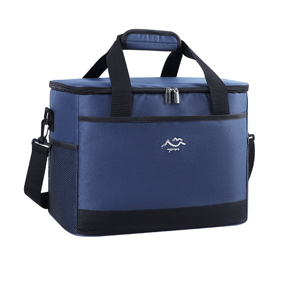 제이지 피크닉 숄더형 보온 보냉가방 쿨러백, 네이비, 1개 13,900원