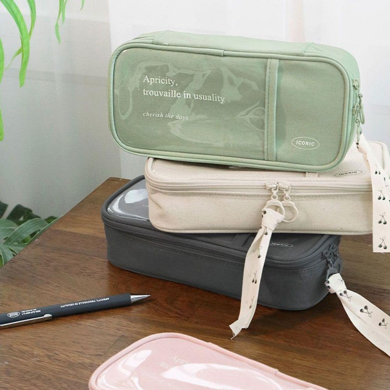 아이코닉 코트니 그랜드 펜파우치 양면 필통 신학기 선물 26,500원