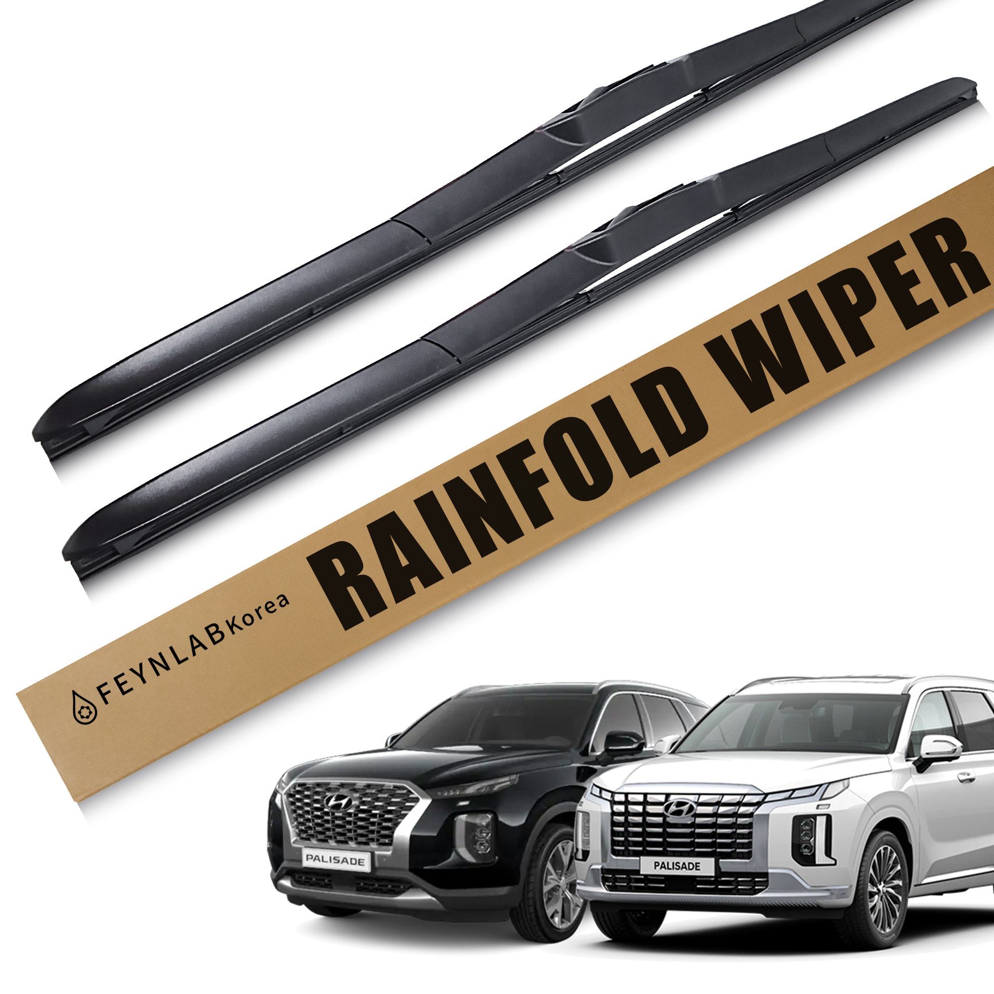 파인랩 레인폴드 하이브리드 와이퍼 2p 1세트 12,800원