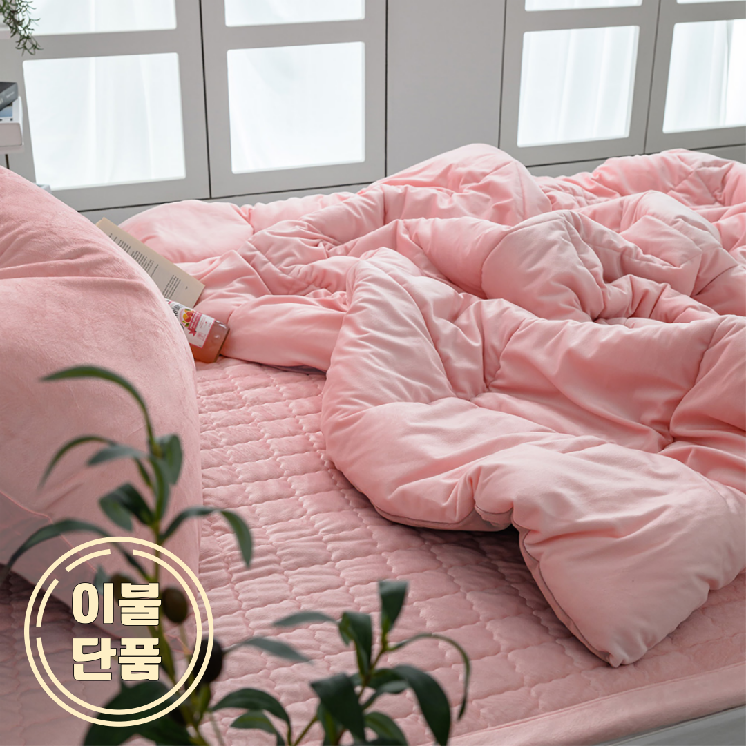 아라레 보들보들 블랑 플란넬 극세사 양면 차렵이불 단품 49,350원