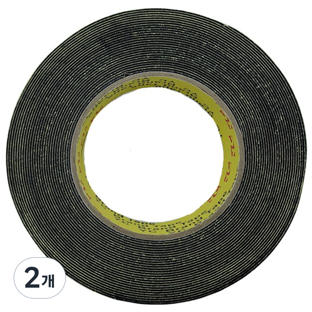 EVA 단면 흑색 스펀지테이프 폭50mmx두께1mm길이10M 20,050원