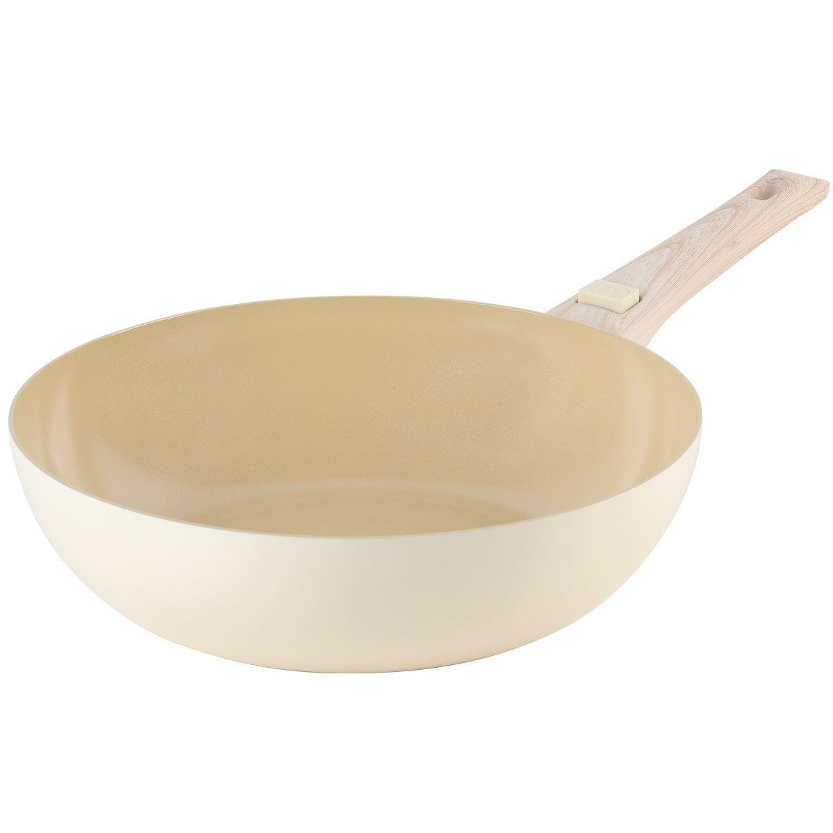 AURURA 궁중팬 인덕션 가스레인지 겸용 세라믹코팅 공간절약 핸들 주방용 조리기구 웍 WOK, 1개, 30cm 29,800원