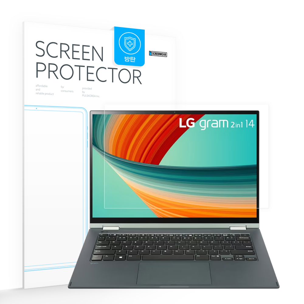 2023 LG그램 투인원 14인치 강화필름 방탄 액정보호필름, 1개 14,000원