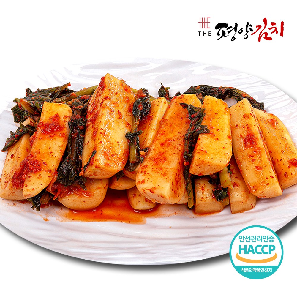 더 평양김치 총각김치 알타리 총각무 국내산 100%, 5kg, 1개 55,900원