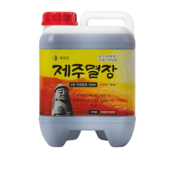 새천년 제주멸치액젓 제주멸장 9kg (사은품 청수국수300g) 62,300원