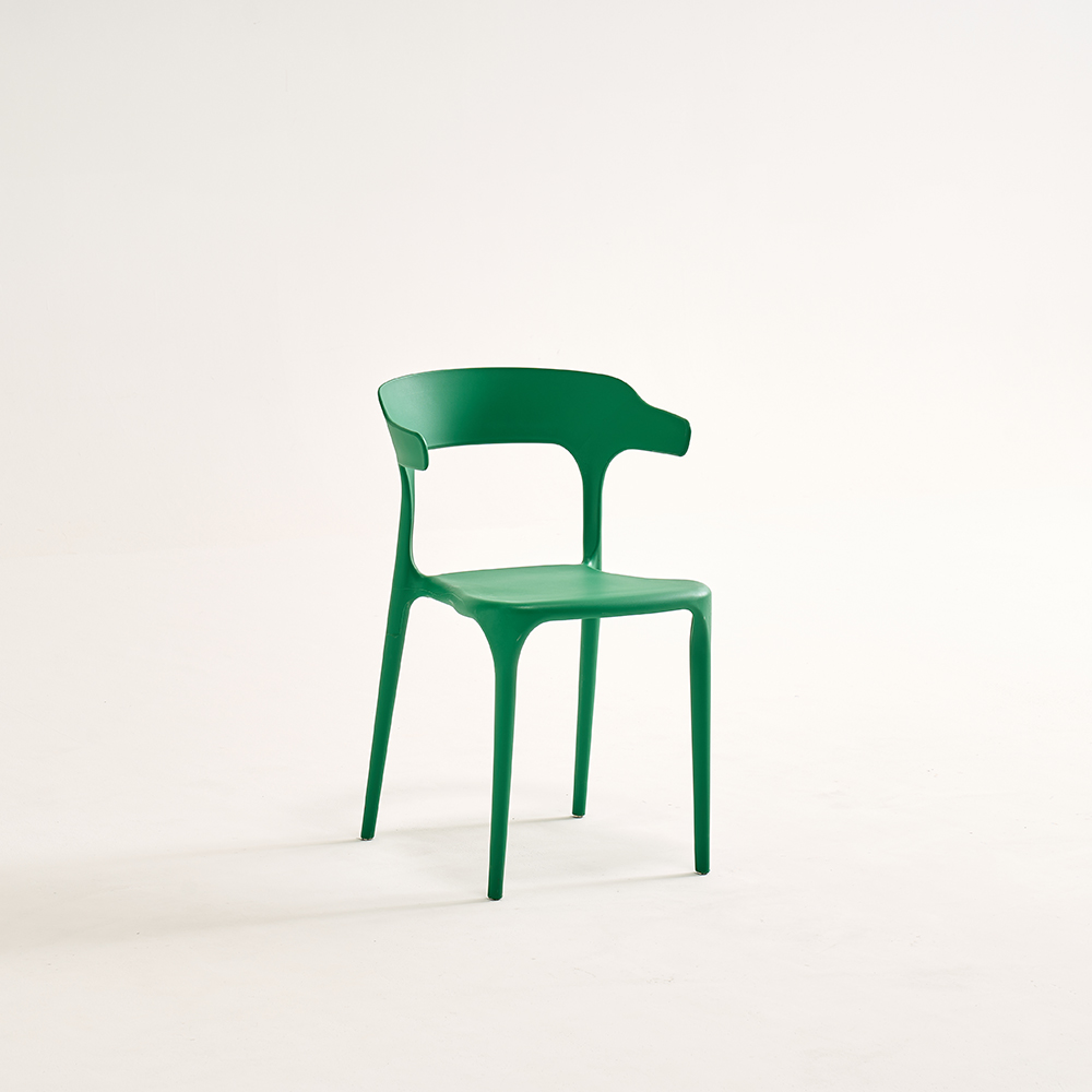 에코 플라스틱 인테리어 디자인 카페 식탁 의자 (5color)), 그린, 1개 19,950원