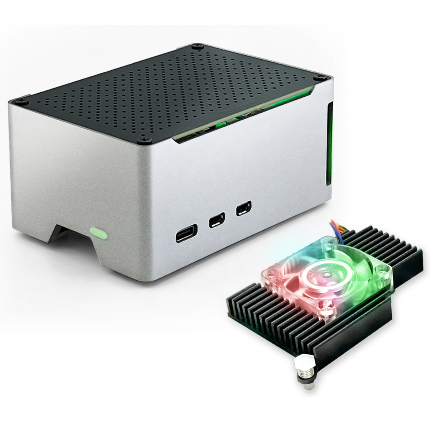 라즈베리파이5 컴팩트 알루미늄 방열 케이스 [CP] 25,900원