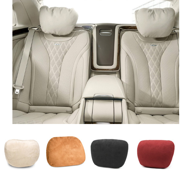 수입차 스웨이드 목쿠션 벤츠 편의 용품 아우디 편의 용품, (01)베이지, 1개 16,500원